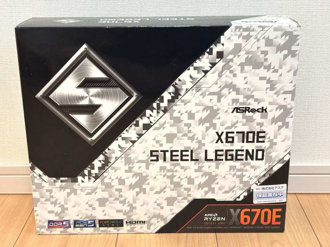 ASRock マザーボード X670E Steel Legend
