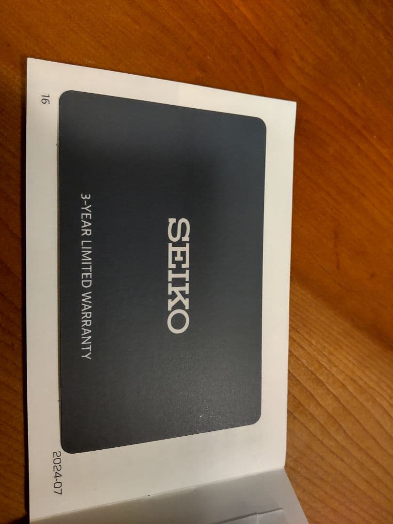 SEIKO ソーラー SBPY169 10気圧防水