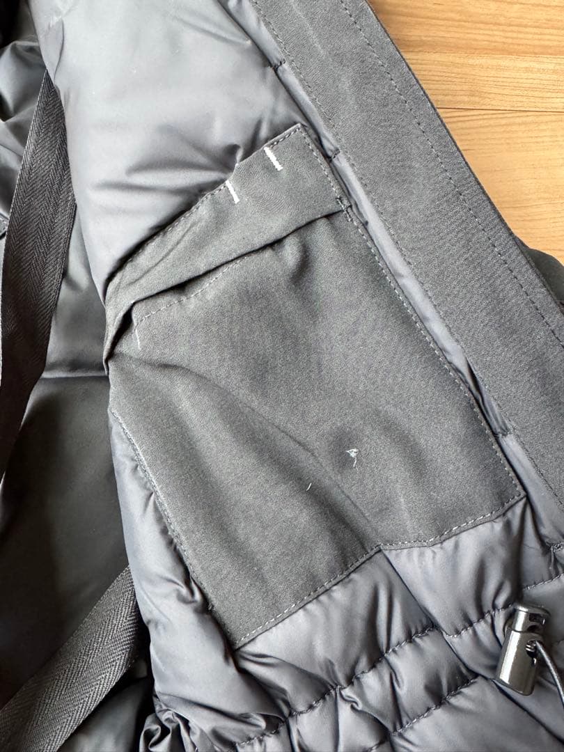 けいた カナダグース　ファー付きフード ブラックダウンジャケット　XS