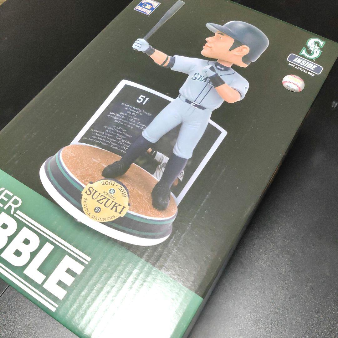 【新品未開封】世界限定3000個　イチロー　MLB公式ボブルヘッド　シリアルあり
