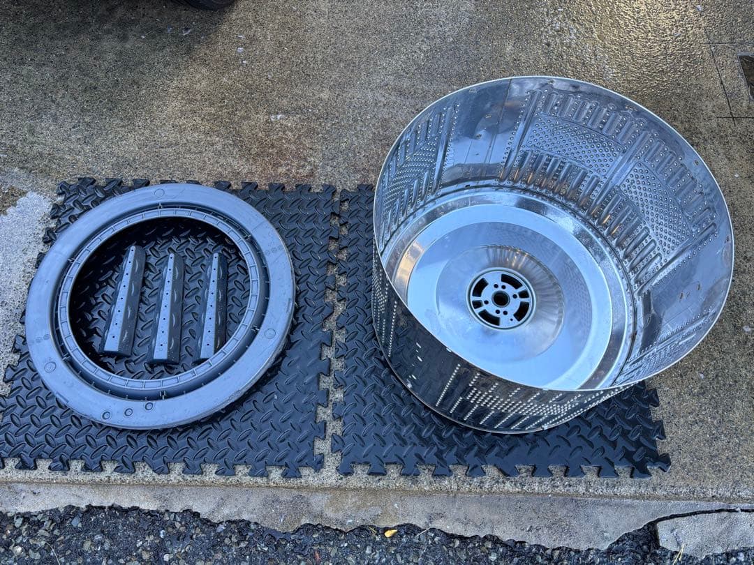 部品交換・分解クリーニング済 SHARP ES-W114 2021年製 左開き