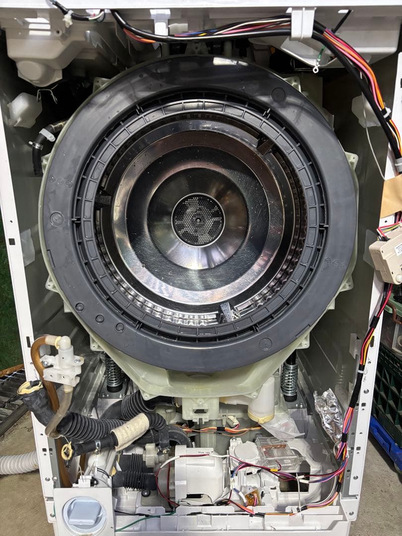 部品交換・分解クリーニング済 SHARP ES-W114 2021年製 左開き