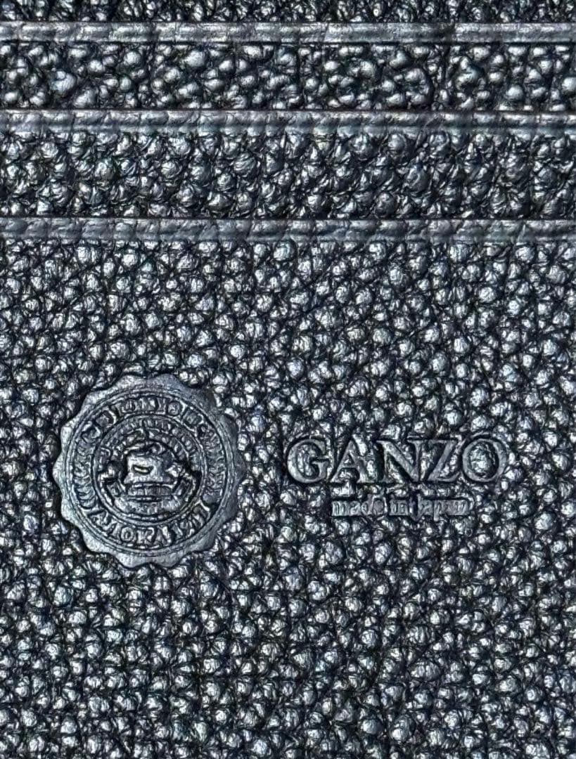 GANZO ガンゾ フレンチカーフ ロングウォレット ブラック 新品 本物
