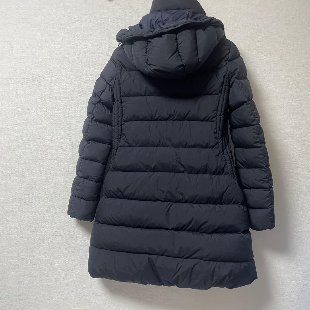 タトラス　ダウン　ネイビー　ロング　LTA17A4496 ポリテアマ　01