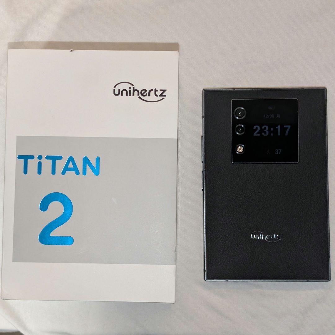 unihertz Titan 2 ブラック 本体 美品