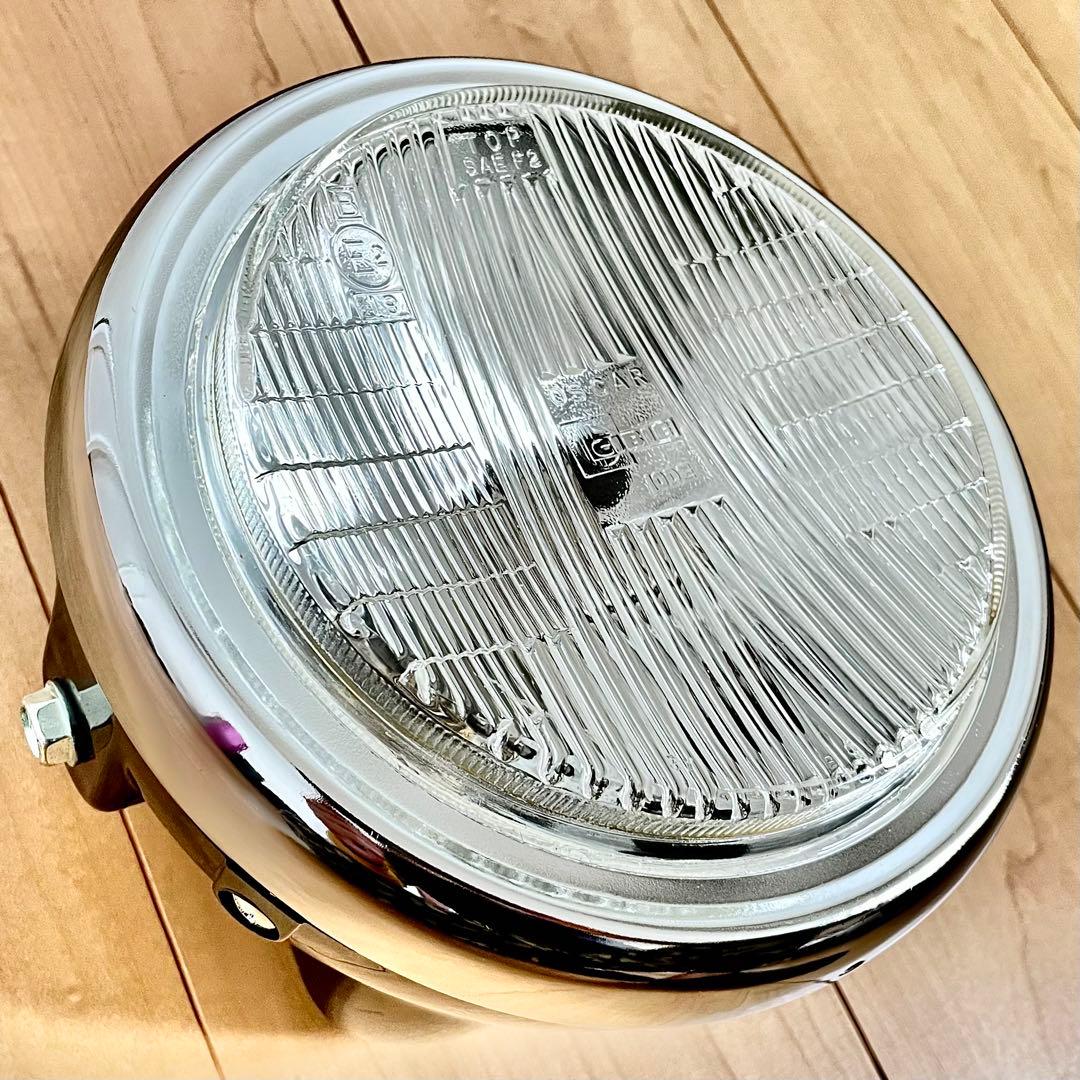 当時物 CIBIE シビエ 凹み ヘッドライト CB400F ホーク マーシャル