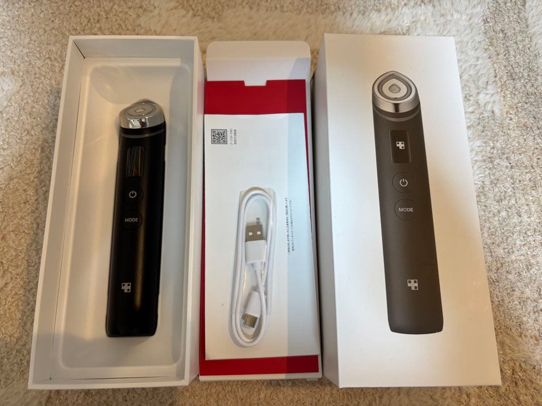 meditube 美顔器 ブラック 美容液