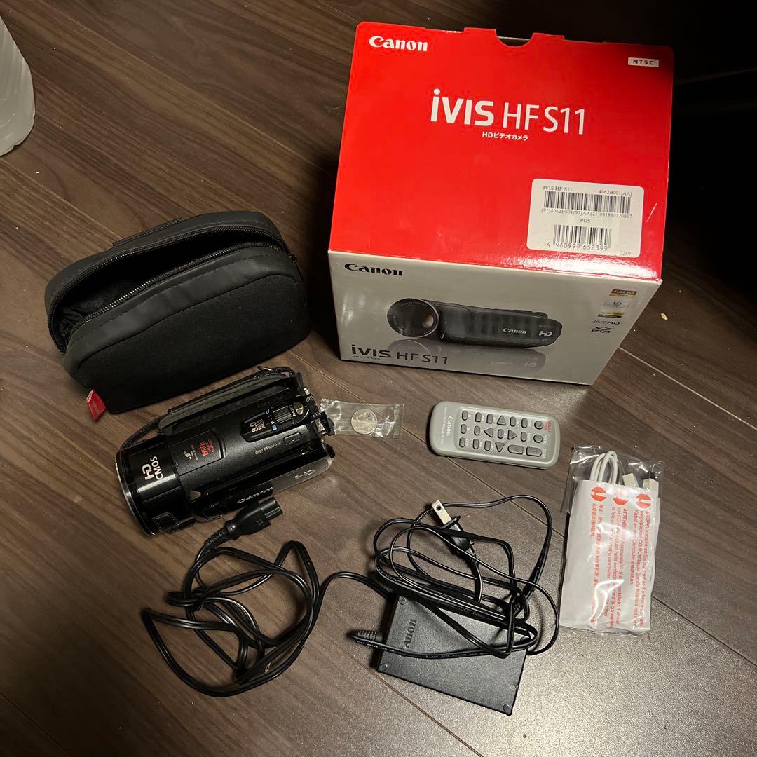 Canon iVIS HF S11 ビデオカメラ