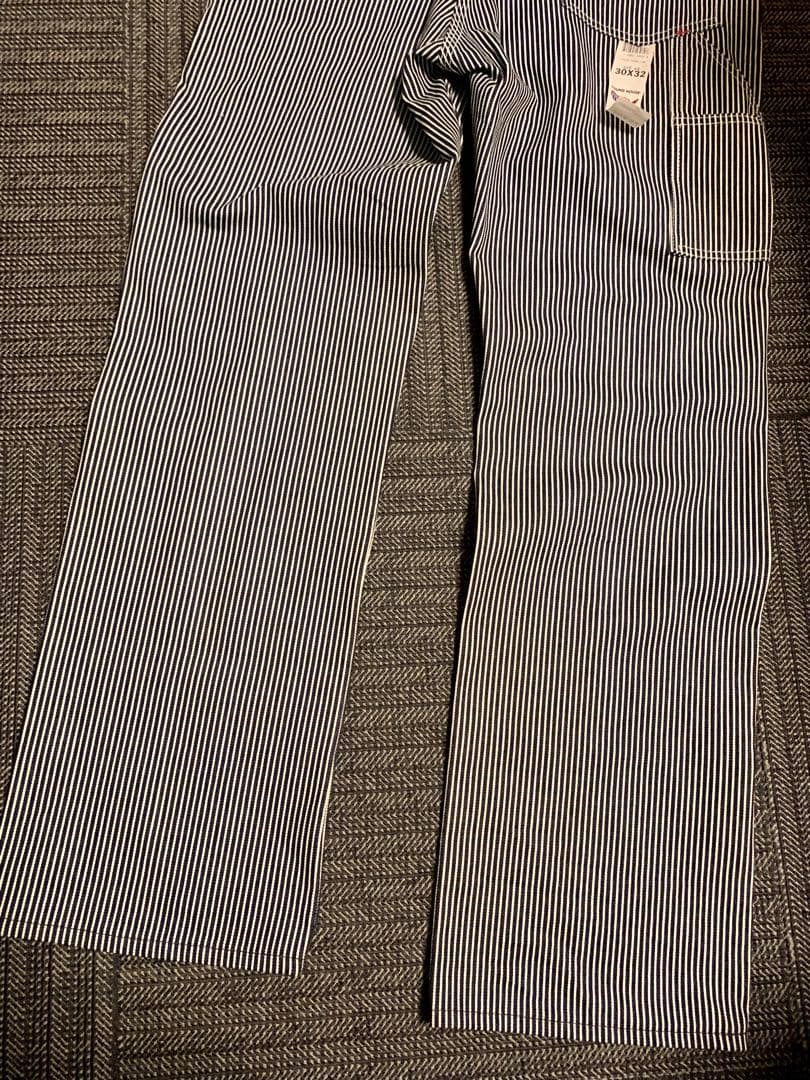 ROUND HOUSE ラウンドハウス オーバーオール ヒッコリー USA製