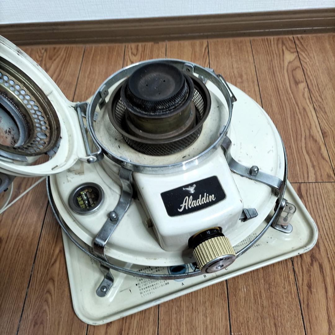 Aladdin ブルーフレーム 石油ストーブ クリーム色