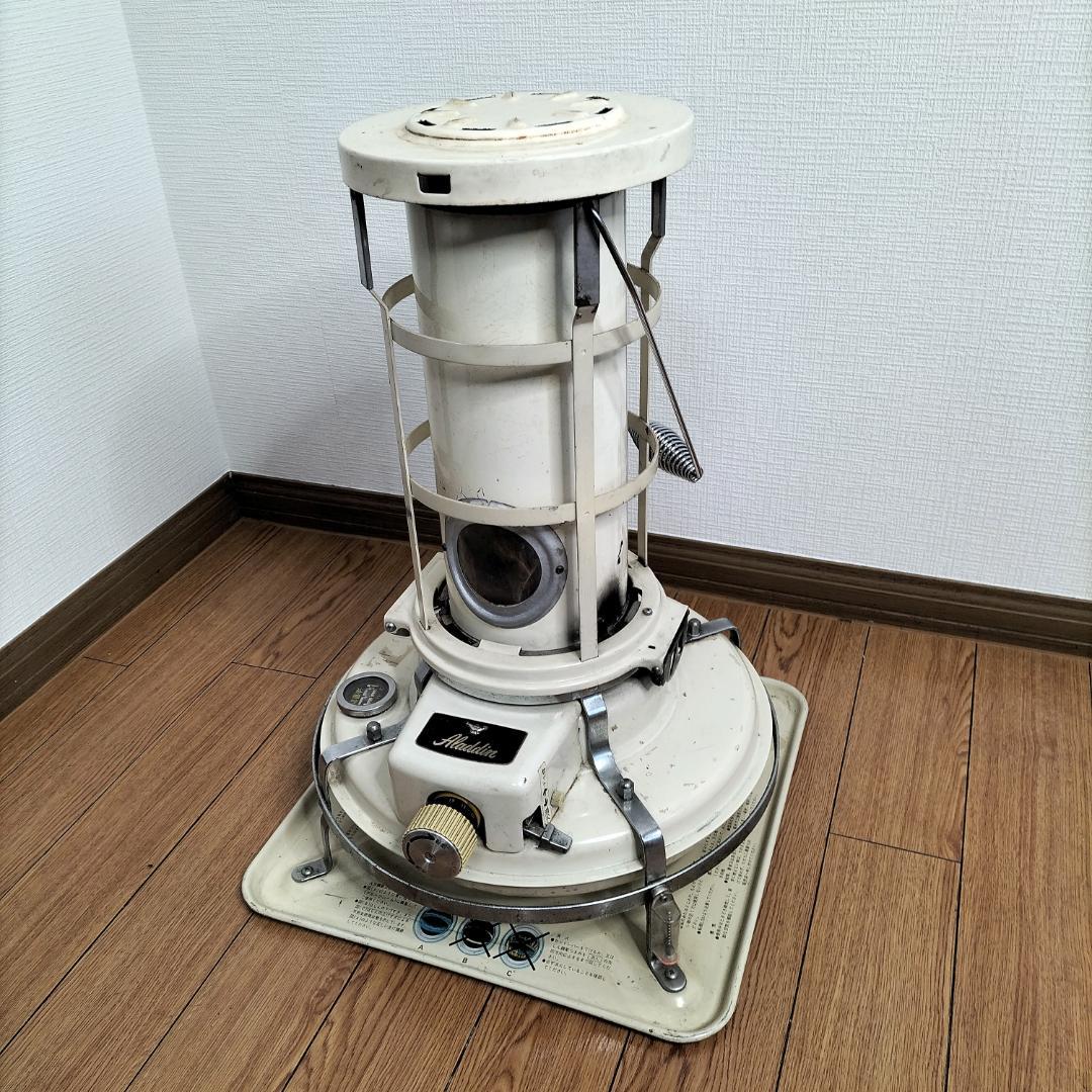 Aladdin ブルーフレーム 石油ストーブ クリーム色