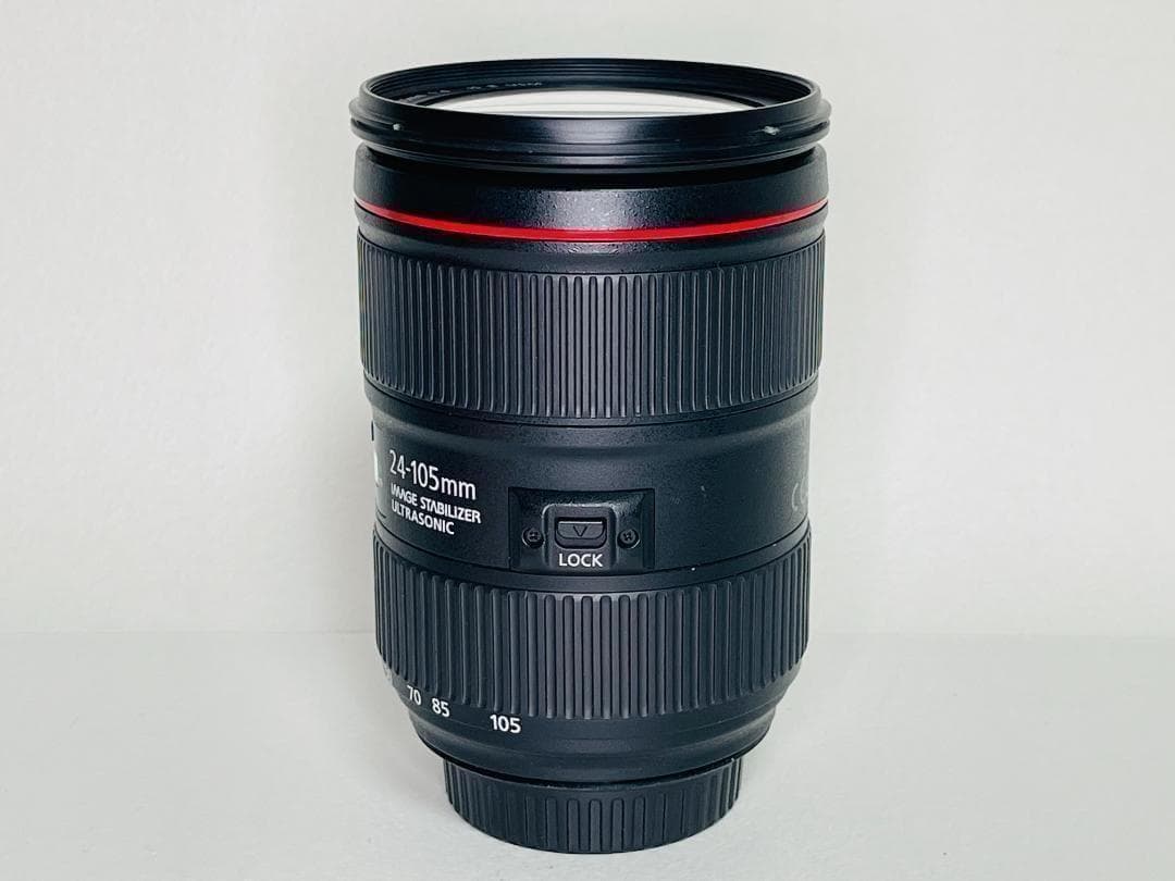 美品 Canon EF24-105mm F4L IS II レンズフィルター付き
