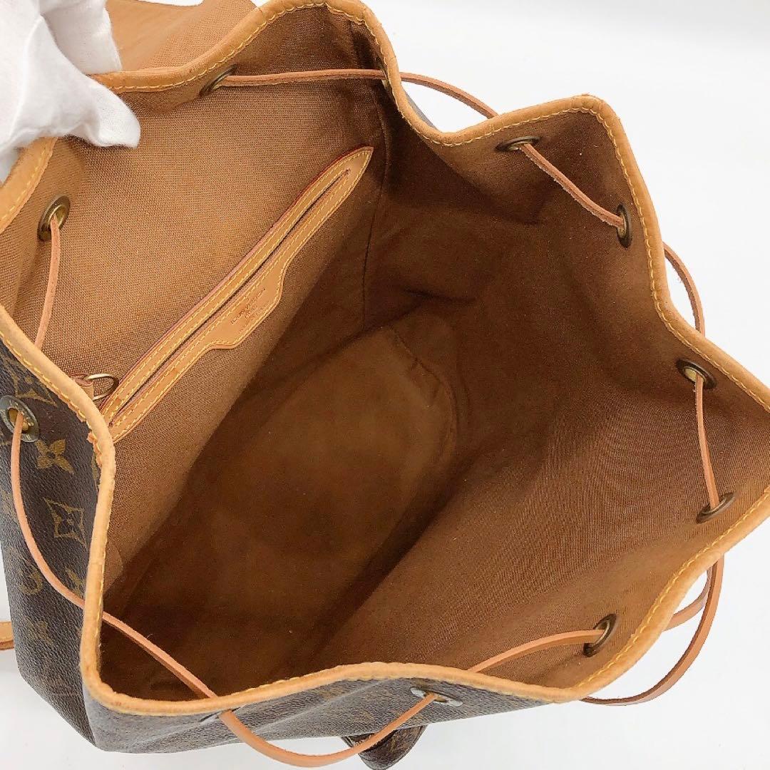 【LOUIS VUITTON】モンスリGM モノグラム　リュック　バックパック.