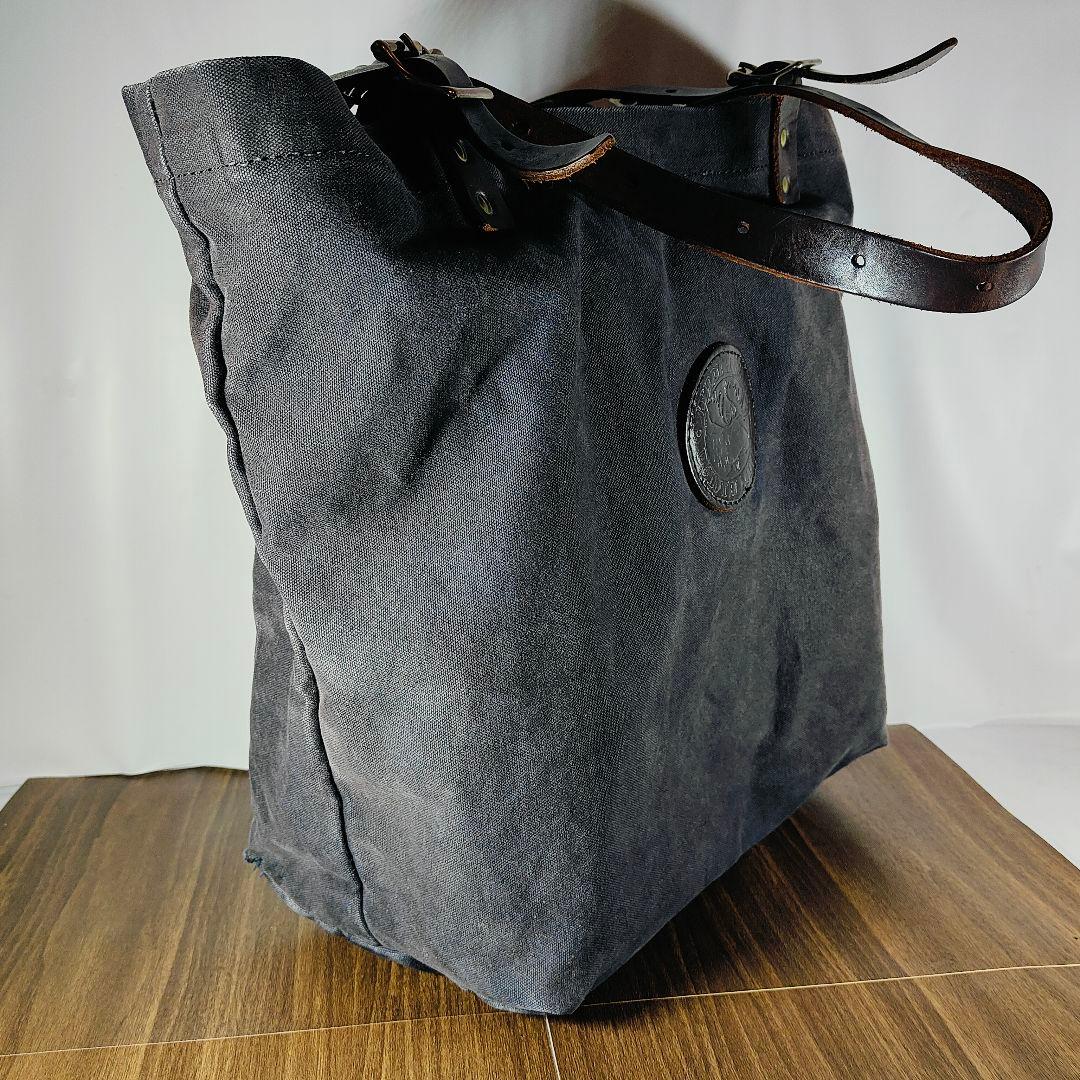 【USA製ヴィンテージ】DULUTH PACK　極厚キャンバス×極厚艶本革トート