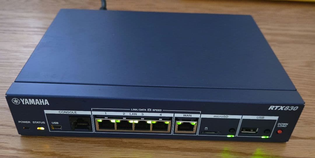 ハ*ー様 YAMAHA RTX830 ルーター