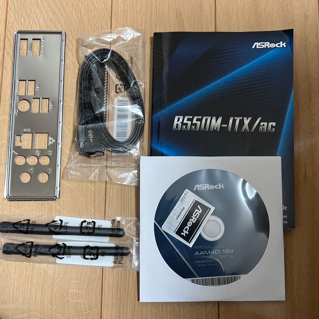 ASRock B550M-ITX/ac マザーボード