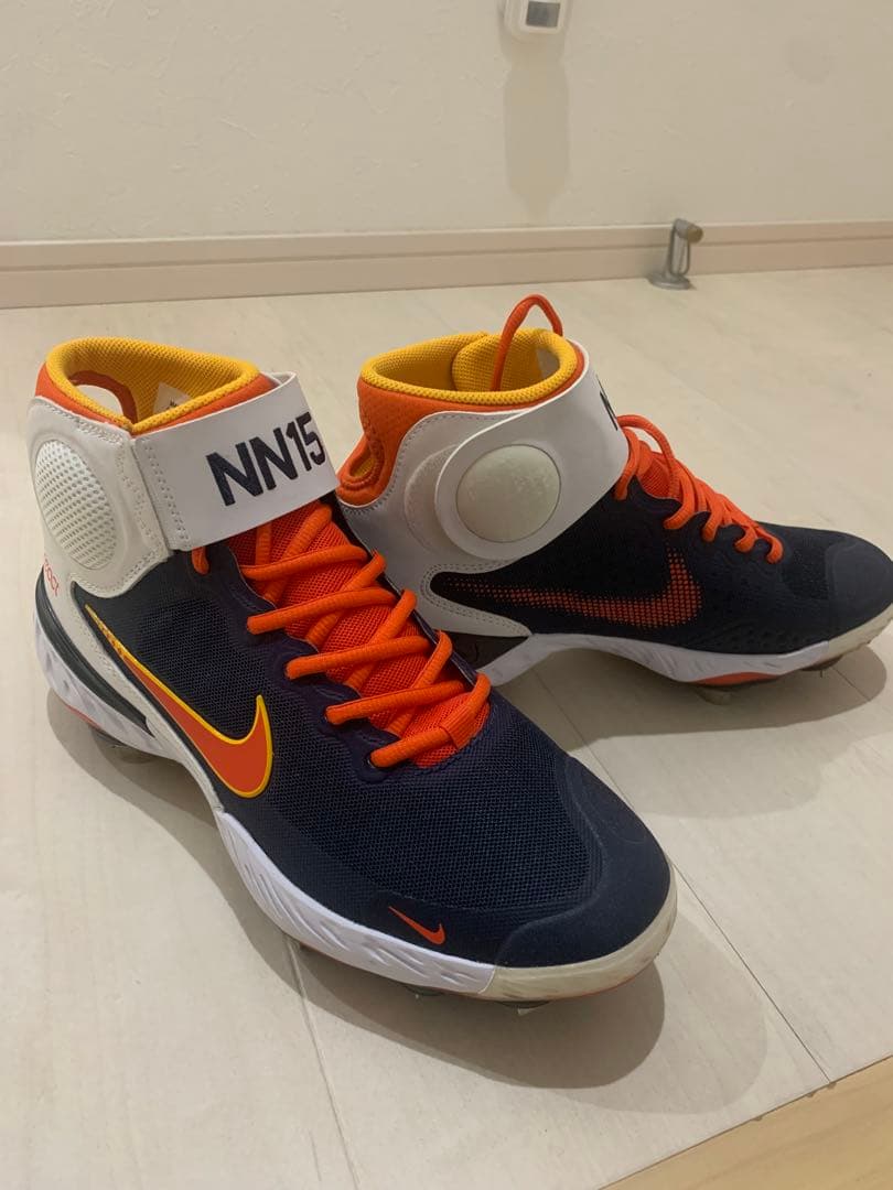 新品未使用★NIKEナイキ★オーダースパイク★27cmUS9金属歯★