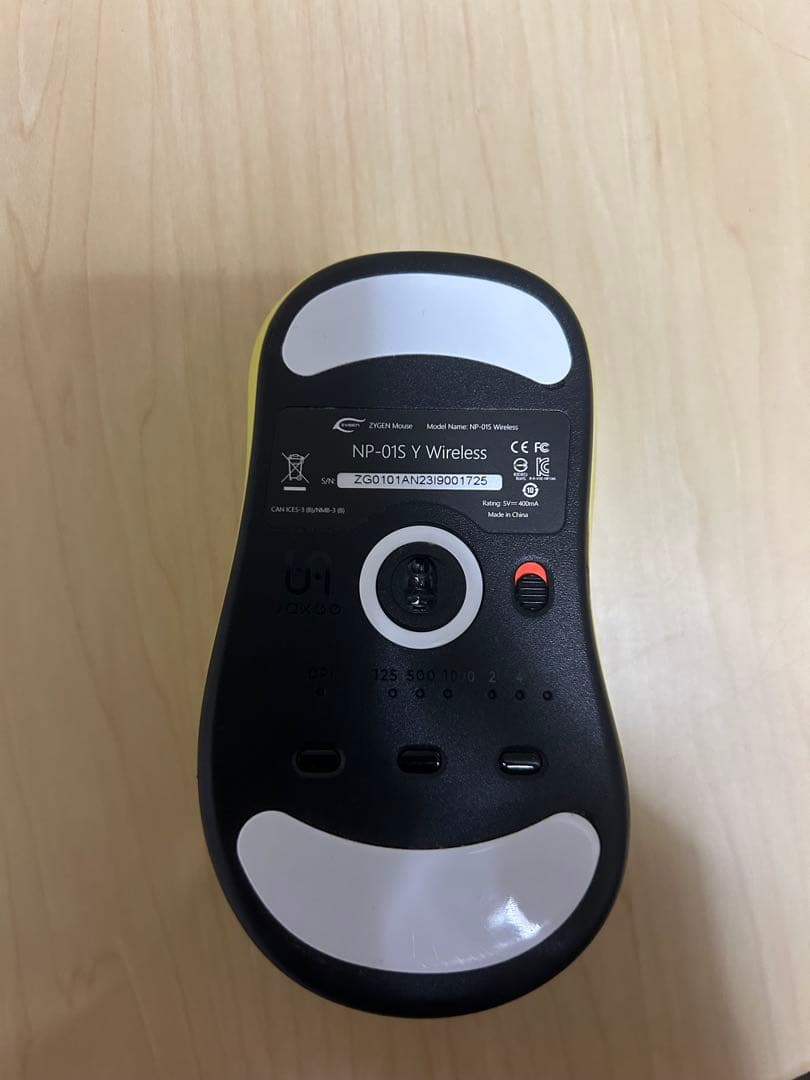 vaxee zygen NP-01s Wireless イエロー