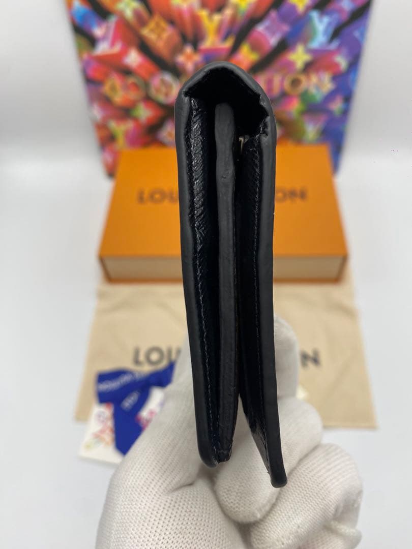 ルイヴィトン モノグラム マカサー ポルトフォイユ タノン 二つ折り 長財布