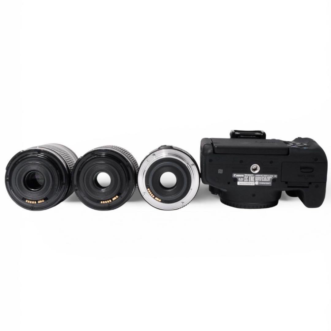 ❣️Wi-Fi搭載❣️Canon Kiss X8i 一眼レフカメラトリプルレンズ