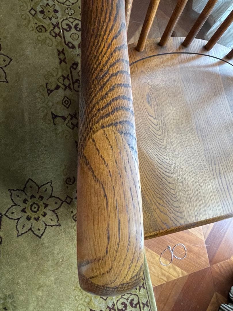 キツツキ　飛騨　美品　ロッキングチェア　アンティーク