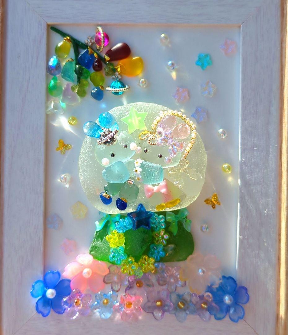 シーグラスアート　 七夕ドーム☆ 他2点　たかりん様おまとめ　お取り置き