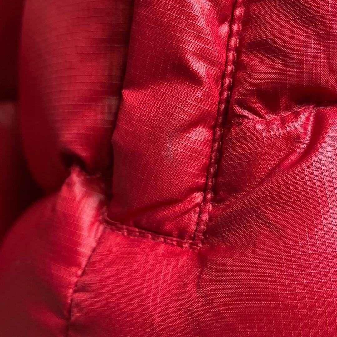 ノースフェイス ダウンジャケット ヌプシ2 レッド レディース