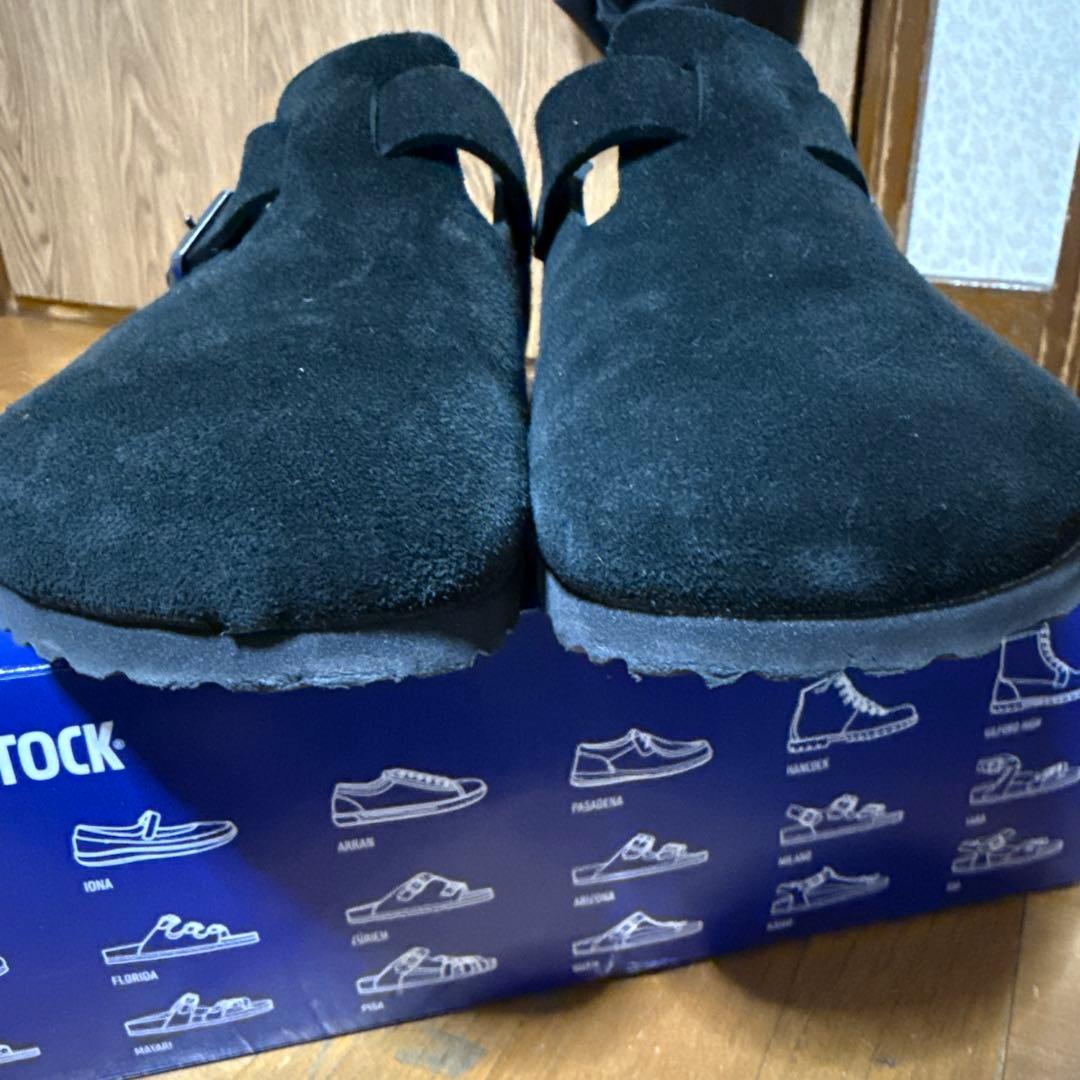 BIRKENSTOCK Boston 黒 38