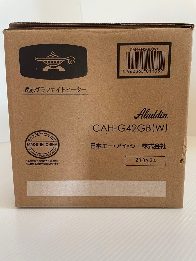 電気ヒーター ALADDIN CAH-G42GB(W) WHITE