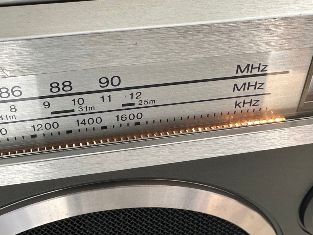 希少モデル SONY CF-1980II ラジカセ 昭和レトロカセットレコーダー