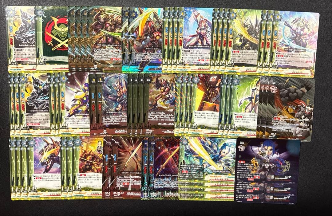 バディファイト　剣客　デッキ
