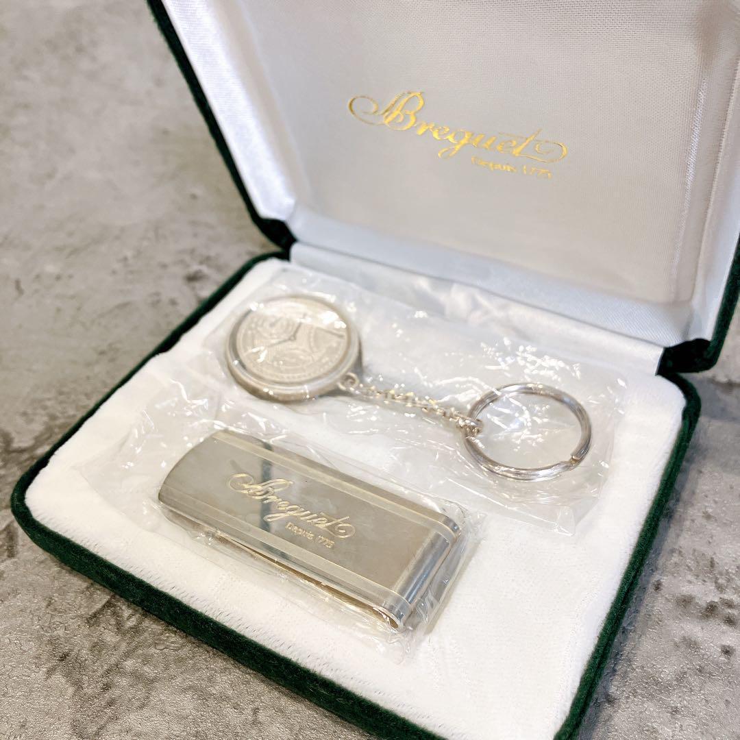 【激レア】 Breguet ブレゲ マネークリップ SV925 キーリング
