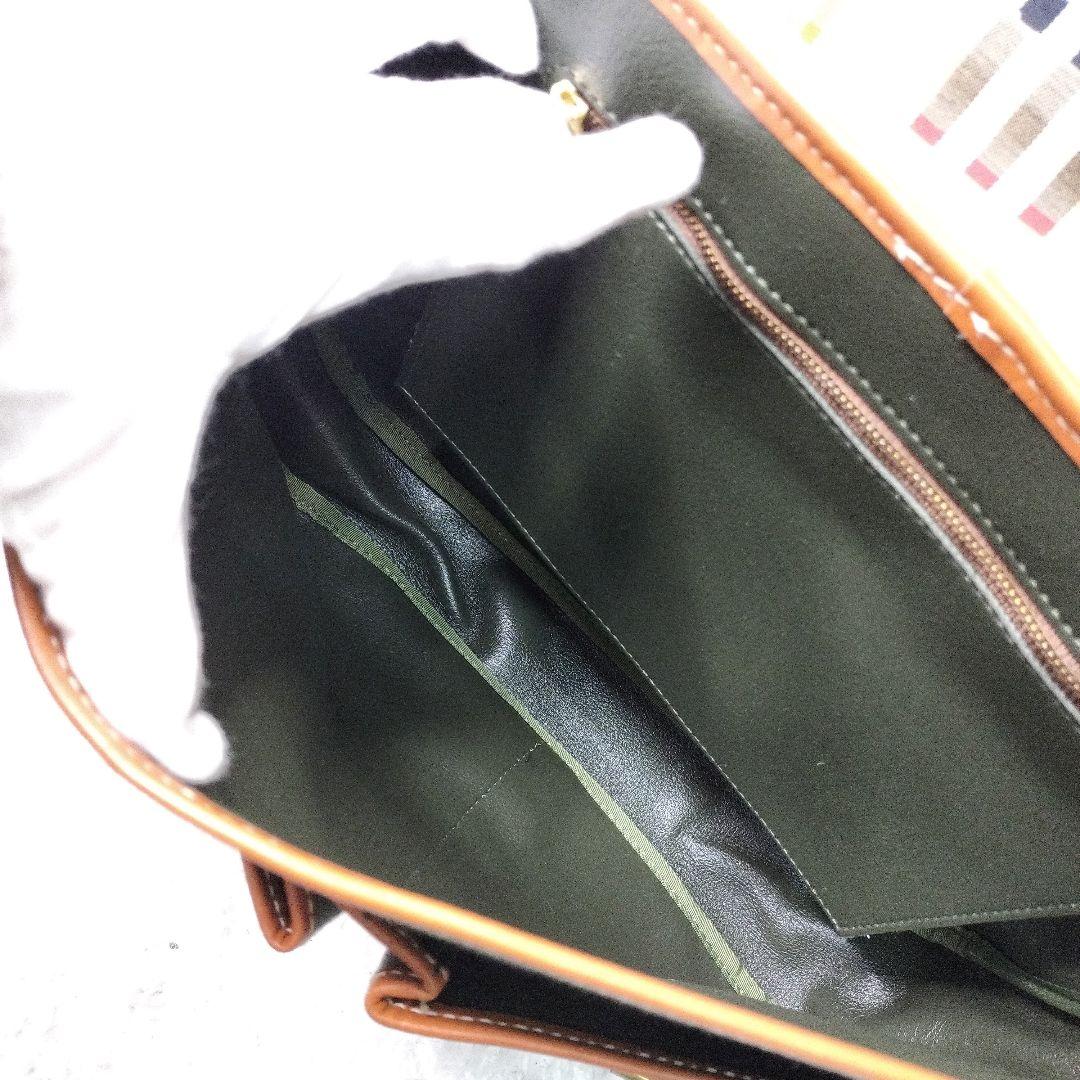 バーバリー　メッセンジャーバッグ ホースロゴ　A4可 2way　ノバチェック