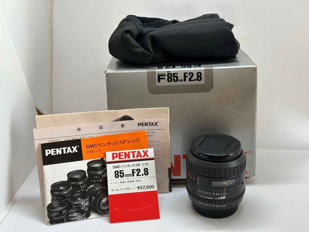 pentax F 85mm f2.8 SOFT ソフト　良品