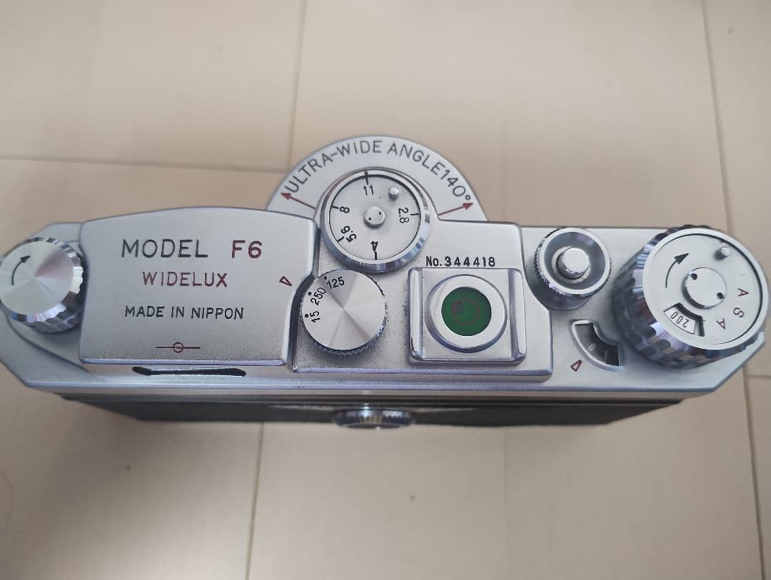 WIDELUX F6 スーパーワイドアングルカメラ