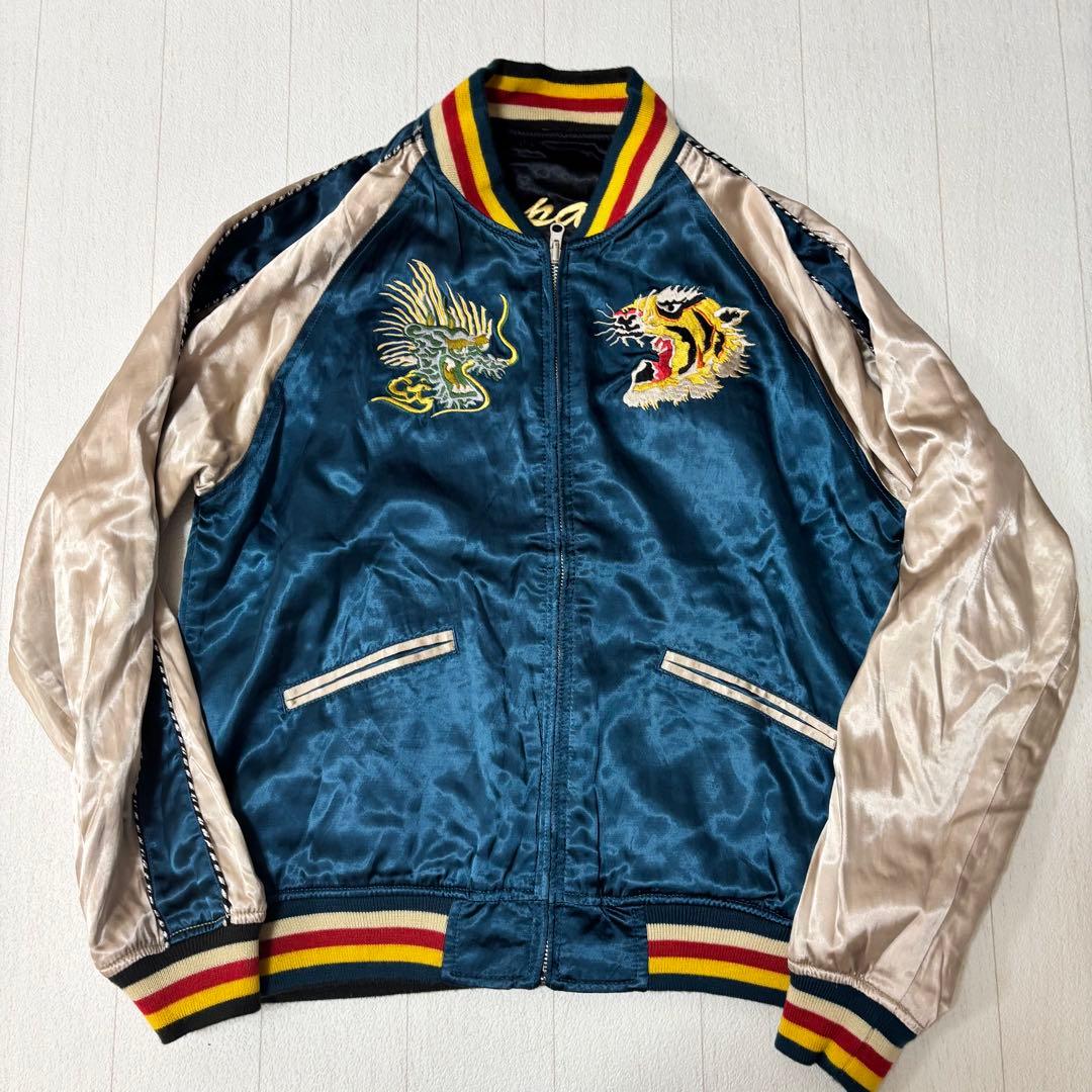 HOUSTON / ヒューストン　スーベニアジャケット　スカジャン　リバーシブル