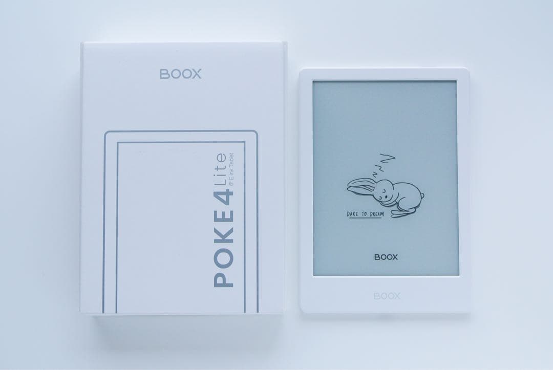 ONYX BOOX Poke4 Lite（Wi-Fiモデル／ホワイト）