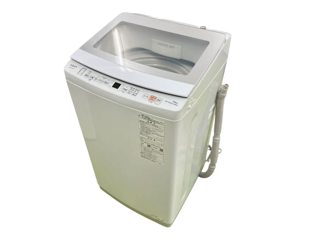 AQUA 全自動洗濯機 AQW-P7N 2023年製