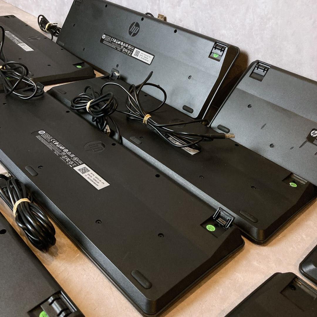 HP USBキーボード 13台セット　　キーボード　まとめ売り　ノートパソコン