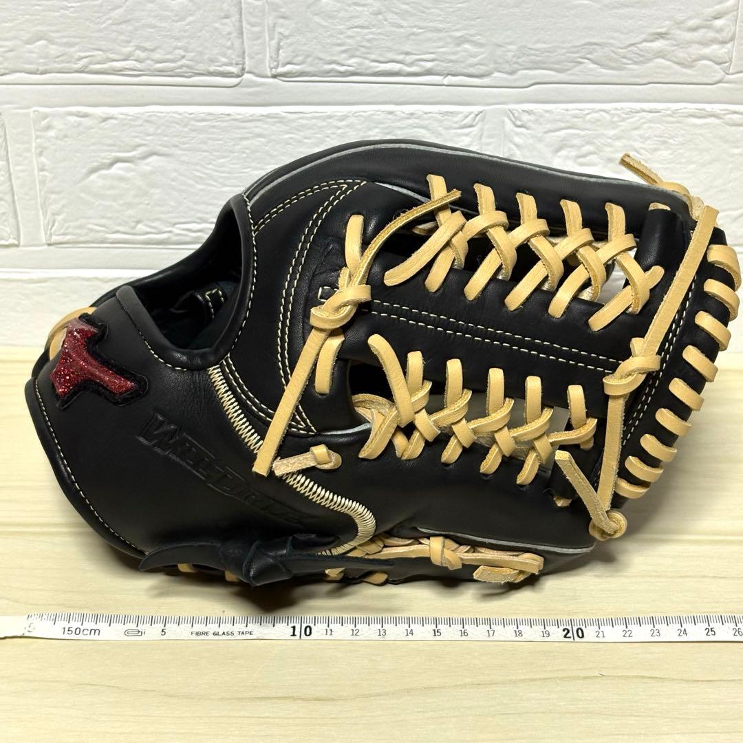 【美品】MIZUNO WILLDRIVE RED U-Plus 軟式 グローブ