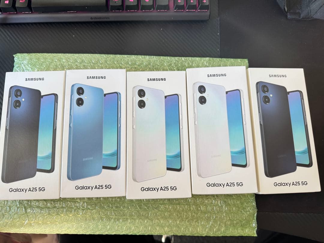 Galaxy A25 5台セット