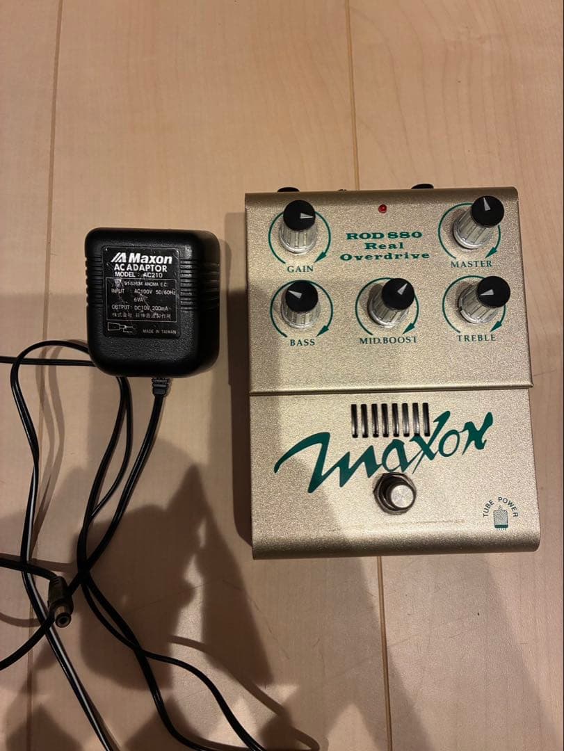 Maxon ROD880 Real Overdrive真空管搭載オーバードライブ