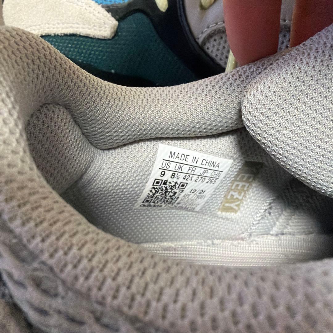 YEEZY BOOST 700 ホワイト/ブラック/オレンジ US 9