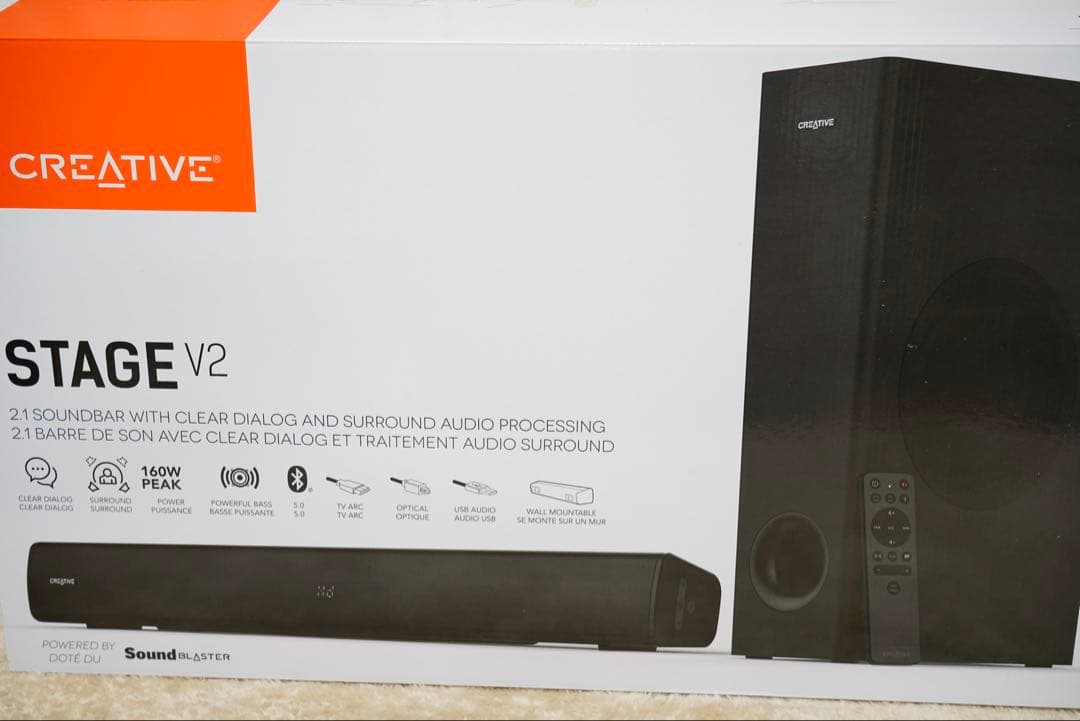 Creative STAGE V2 サウンドバー