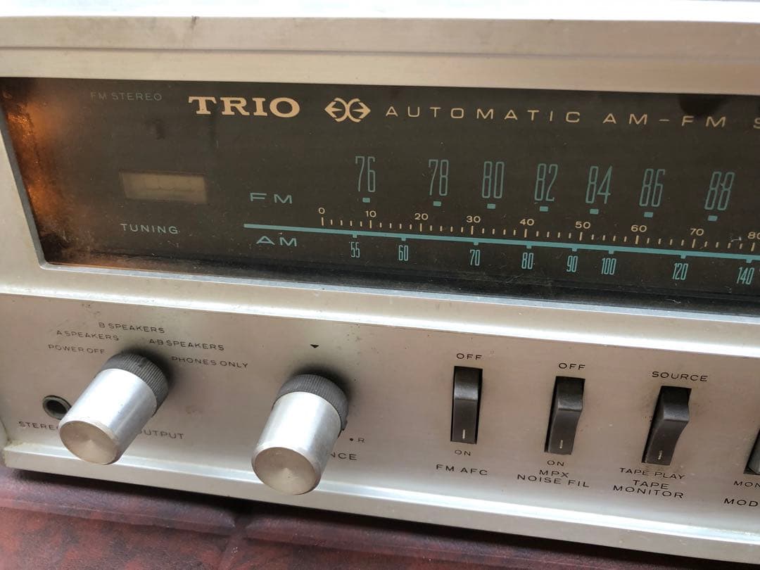 TRIO 真空管式ラジオ W X-333(J055)