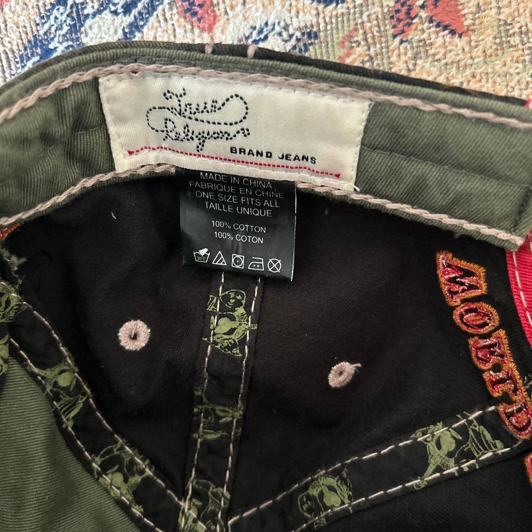 True Religion キルティングキャップ ブラウン/ベージュ　まとめ売り