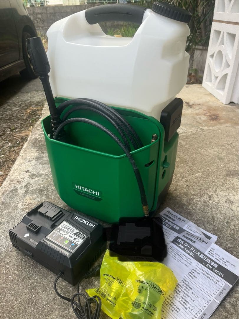 HiKOKI コードレス高圧洗浄機（18V AW18DBL）ジャンク