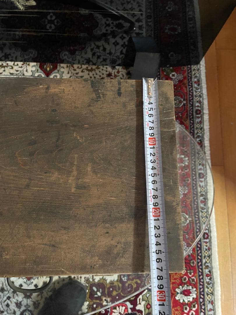 座卓　文机　骨董　古い家具