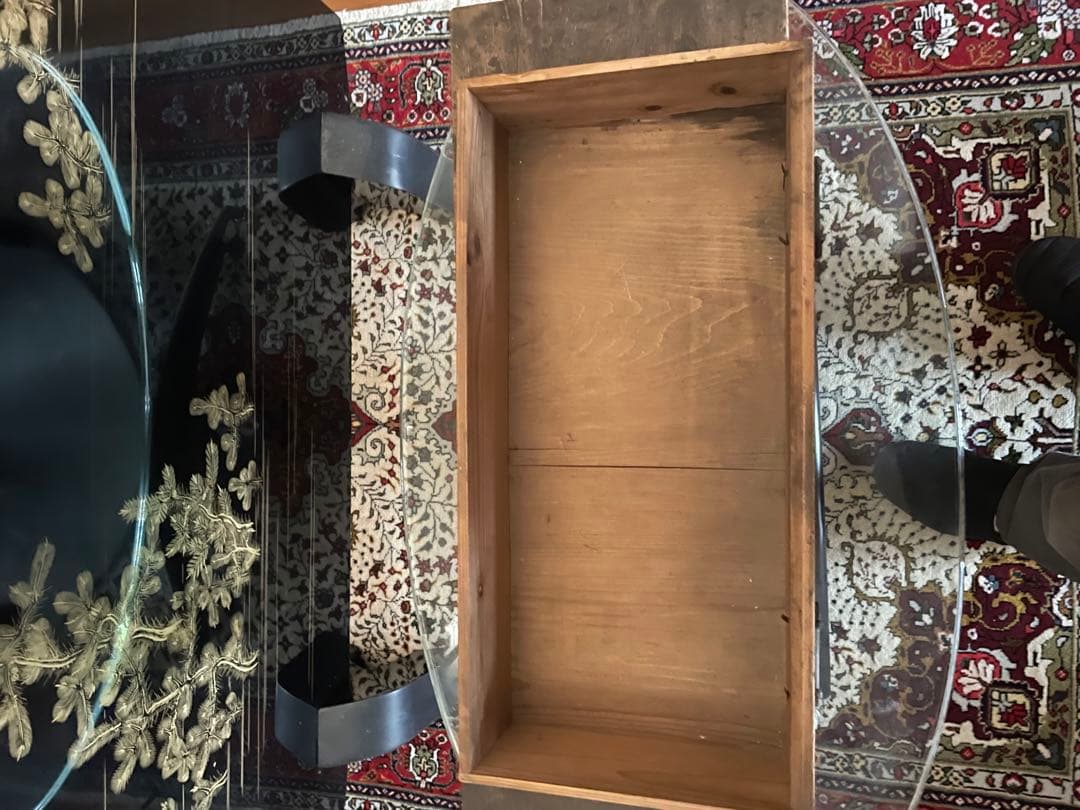 座卓　文机　骨董　古い家具