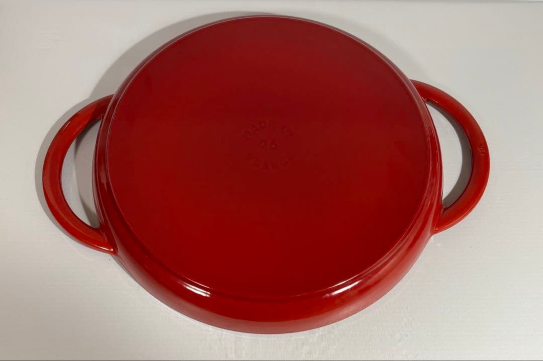 ストウブ staub ピュアグリル ラウンド チェリー 26cm